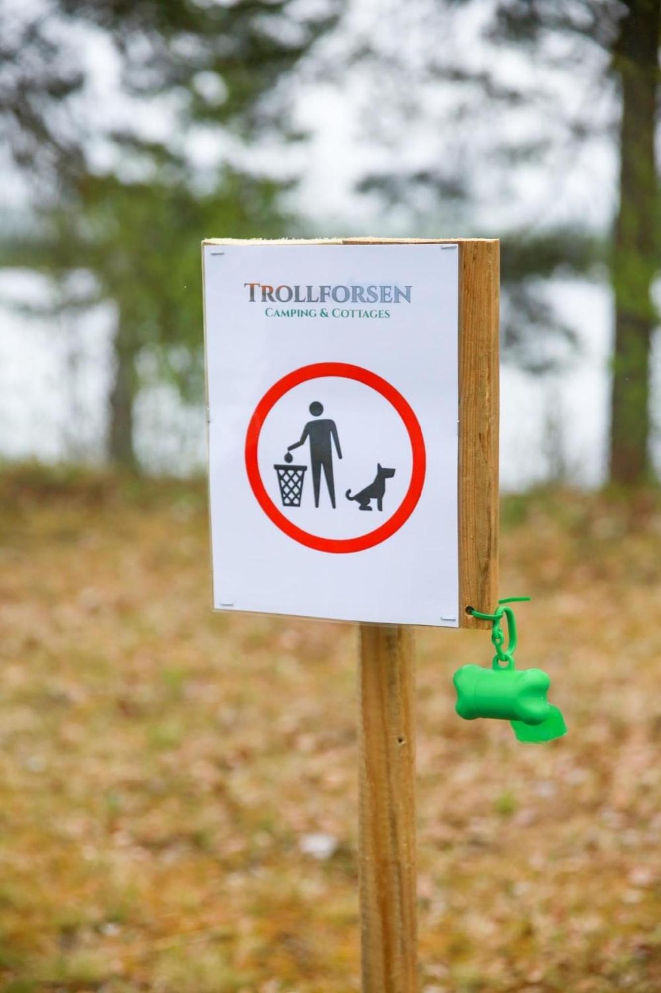 Trollforsen Camping & Cottages Gargnäs Exteriér fotografie